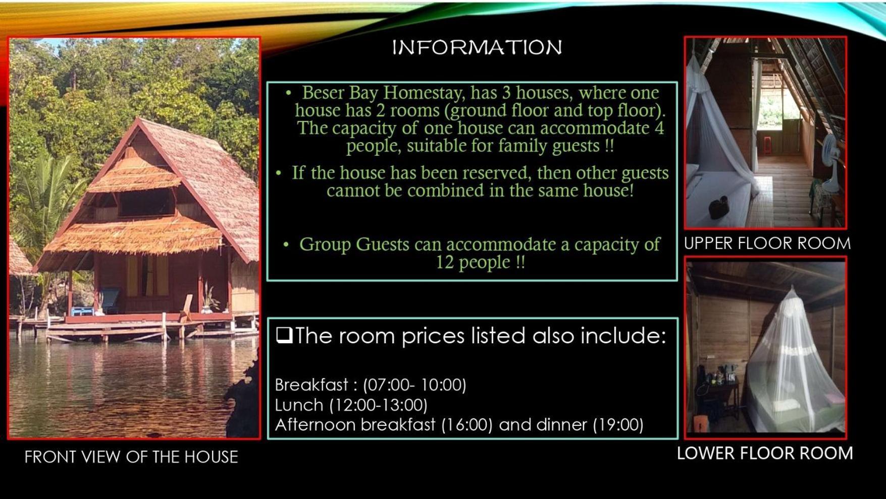 Beser Bay Homestay Besir Eksteriør bilde